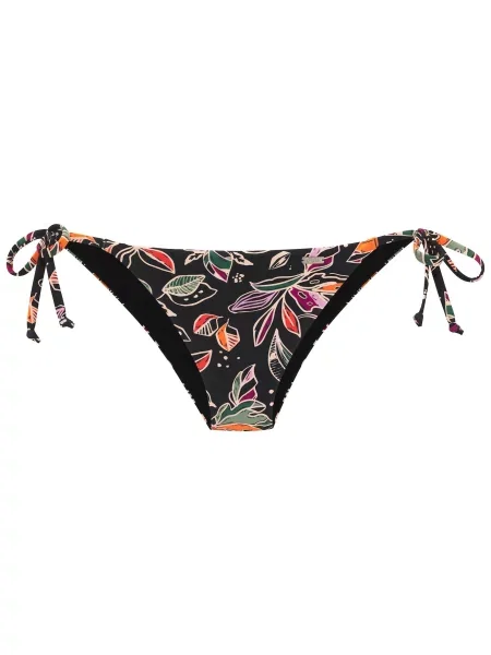 BUFFALO Slip costum de baie verde închis / lila / portocaliu negru