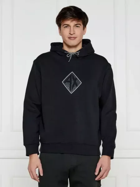 Armani Exchange Hanorac negru