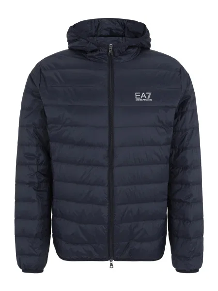 Emporio Armani Geacă de iarnă bleumarin alb