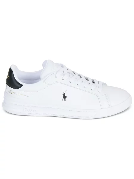 Boty Polo Ralph Lauren HERITAGE COURT SIG-SNEAKERS-LOW TOP LACE bílé