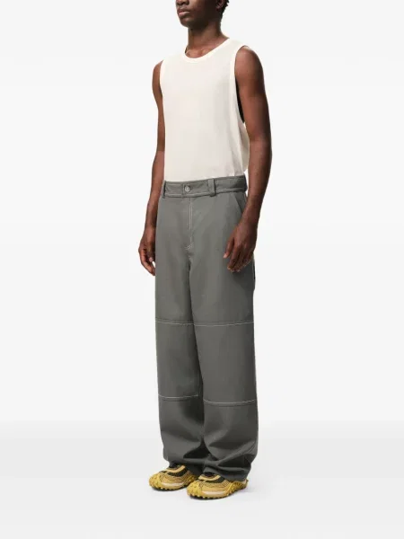 Pantaloni Ami Paris gri