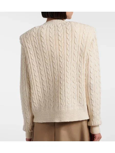 Cardigan Róhe de lână alb