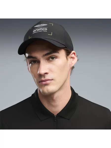 Czapka z daszkiem PUMA Ã— ASTON MARTIN ARAMCO TEAM Akcesoria OSFA czarny