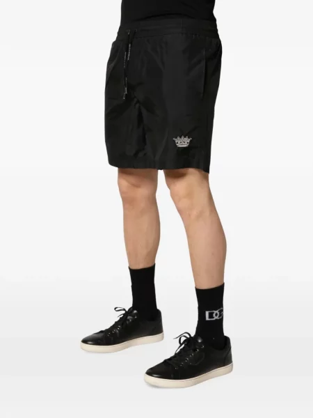 Παντελόνι κολύμβησης Dolce & Gabbana με κορδόνι μαύρο