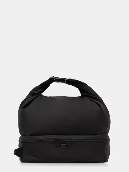 BOSS saszetka Stenson_Rolltop Wah czarna