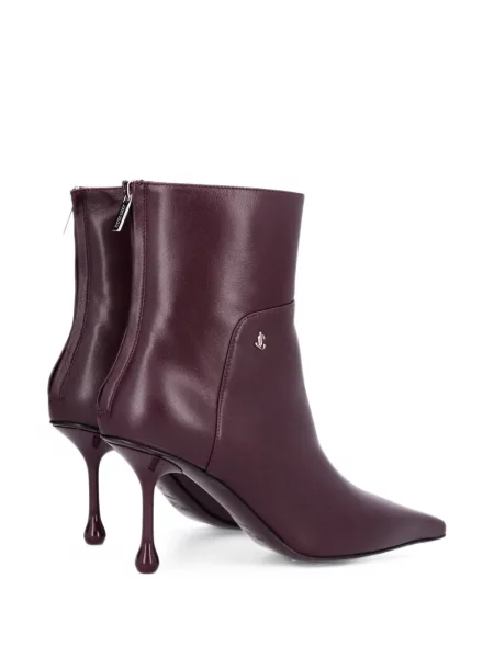 Cizme scurte Jimmy Choo roșu