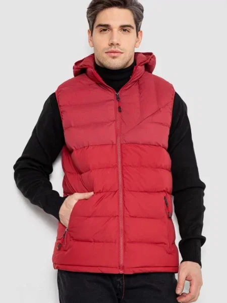 Жилет з утеплювачем Ager бордовий