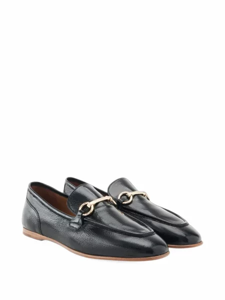 Pantofi loafer Lottusse din piele negru