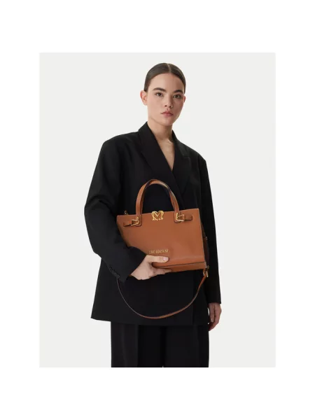 LOVE MOSCHINO Torebka brązowy