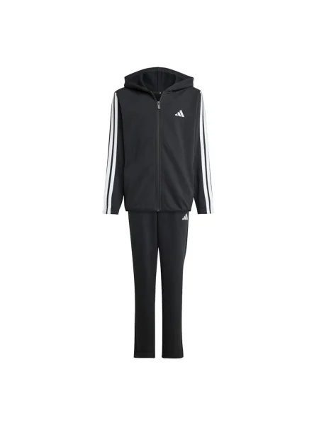 ADIDAS SPORTSWEAR Costum de trening ESSENTIALS negru amestecat alb
