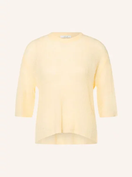 Opus Sweter Z Rękawami gold
