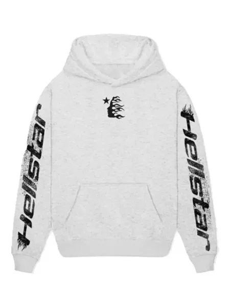 Majica s kapuljačom Hellstar siva