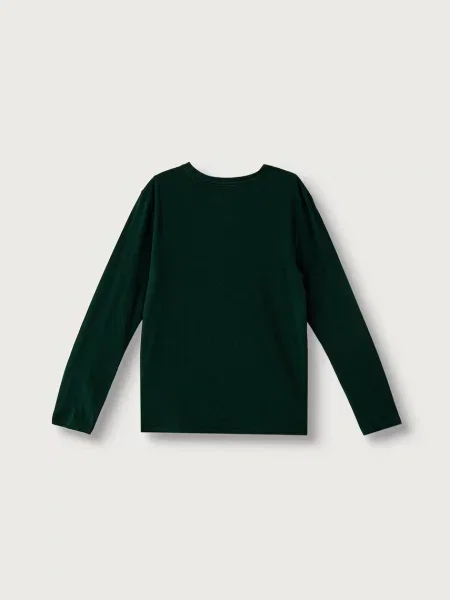 Тениска с дълъг ръкав Tommy Hilfiger зелено