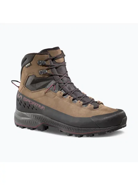 Buty trekkingowe La Sportiva Evo Mid GTX mocha/redwood szare