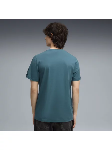 PUMA koszulka Essentials Tape Odzież S zielony