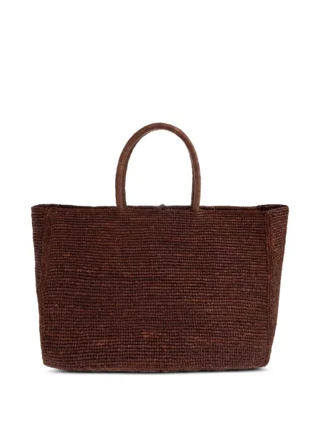 Geantă shopper Lié Studio maro