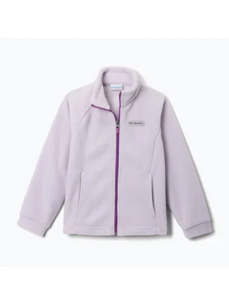 Gyerek fleece melegítő felső Columbia lila