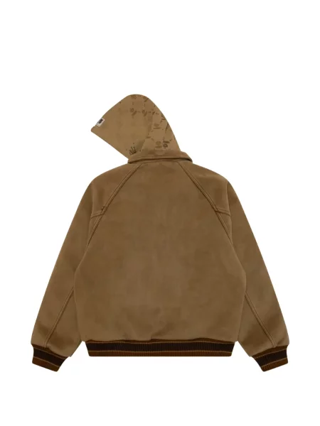 Geacă Aape By A Bathing Ape cu glugă cu aplicații