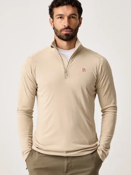 Fjallraven hanorac din polar pentru bărbați Pine bej