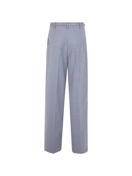 Cu centură pantaloni Max Mara gri