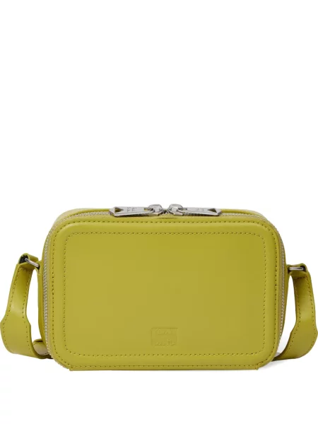Geantă Paul Smith din piele verde