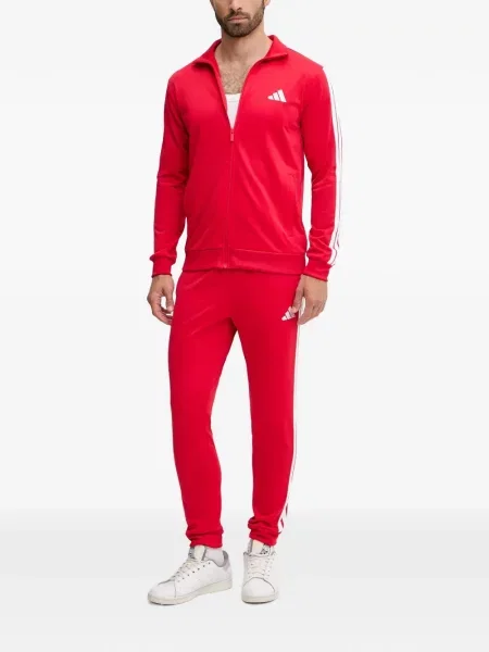 Prugaste teretana kratke hlače Adidas s printom plava