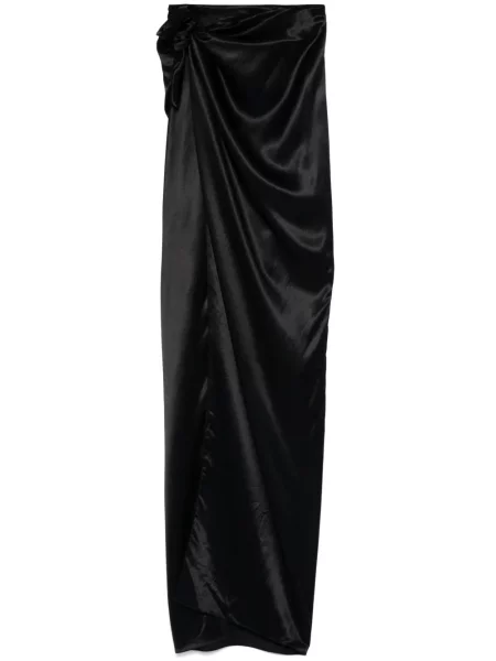 Fusta maxi Balenciaga negru