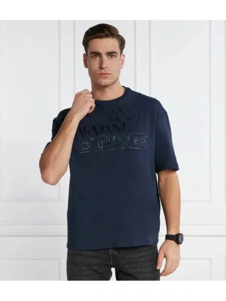 Armani Exchange Póló | Comfort fit kék