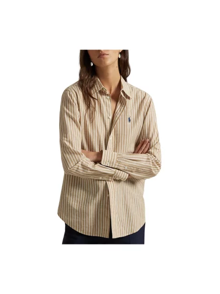 Koszula Polo Ralph Lauren beżowa