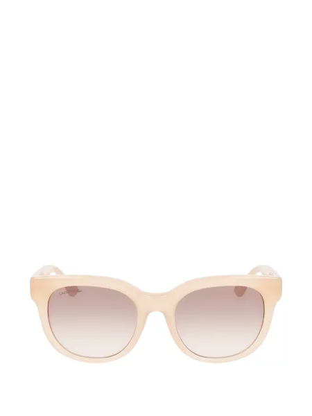Ochelari de soare Lacoste cu imprimeu geometric