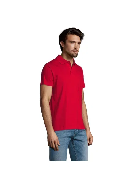 Koszulka Polo Prescott Jersey czerwona
