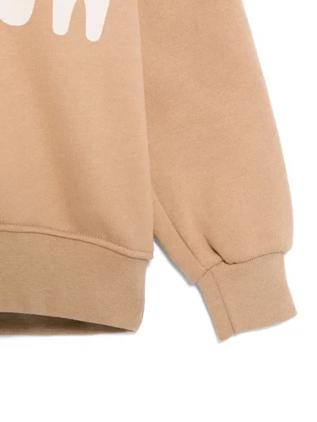 Bluza z kapturem dziecięca Barrow brązowa