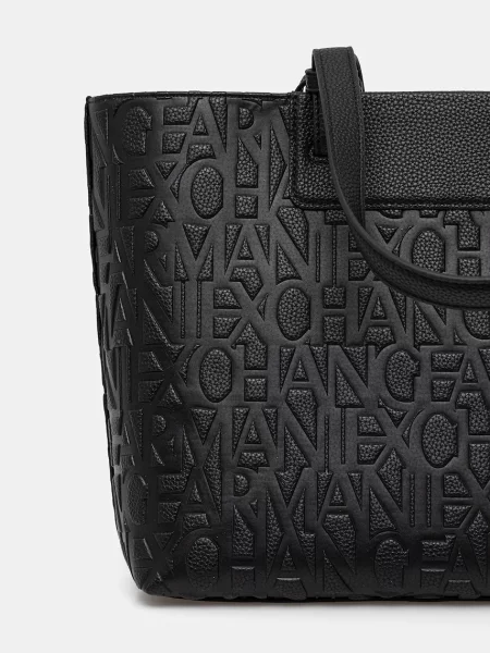 Armani Exchange Táska SHOPPING BAG fekete