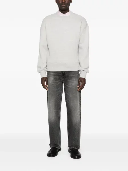 Hanorac crewneck Ami Paris gri