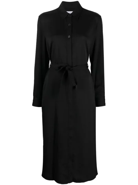 Rochie tip cămașă Calvin Klein negru