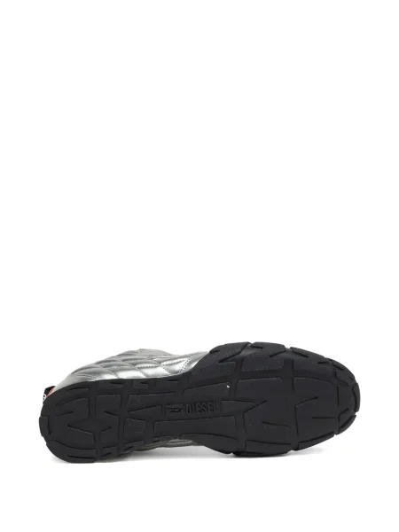 Sneakerși Diesel argintiu