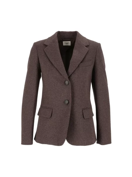 Marynarka Weekend Max Mara z dżerseju brązowa