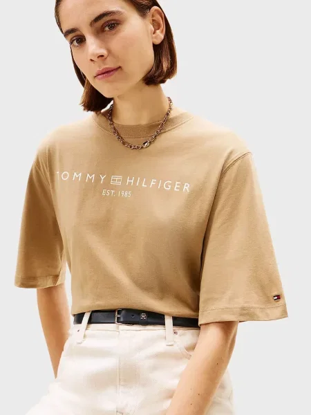 Футболка Tommy Hilfiger бежева