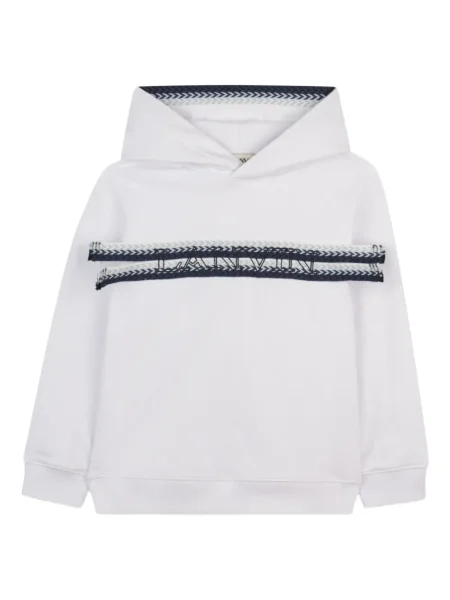Bluza z kapturem dziecięca Lanvin Enfant biała
