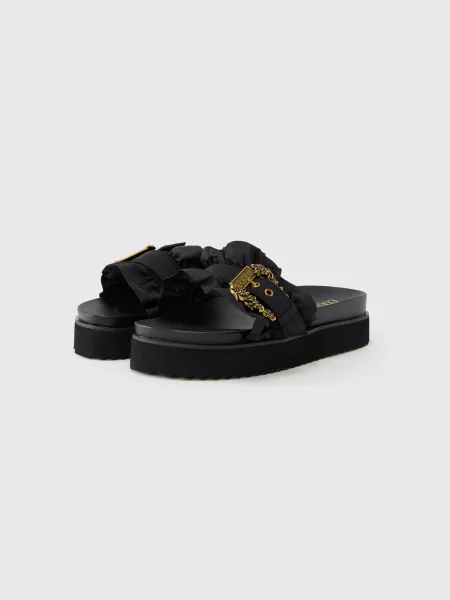 Natikači Versace Jeans Couture črna