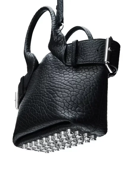 Чанта Alexander Wang с катарама с шипове черно