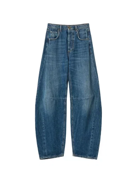 Blugi Twinset cu 5 buzunare albastru