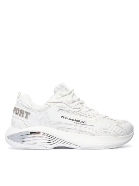 Sneakersy Plein Sport białe