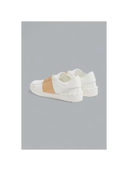 Sneakersy Valentino Open skórzane białe