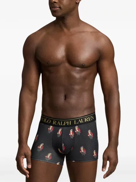 Ριγέ κάλτσες Polo Ralph Lauren από ζέρσεϋ με αυτόγραφο μπλε