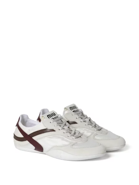 Sneakerși Miu Miu alb