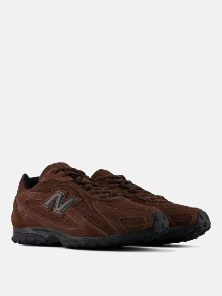 Замшеві кросівки New Balance коричневі