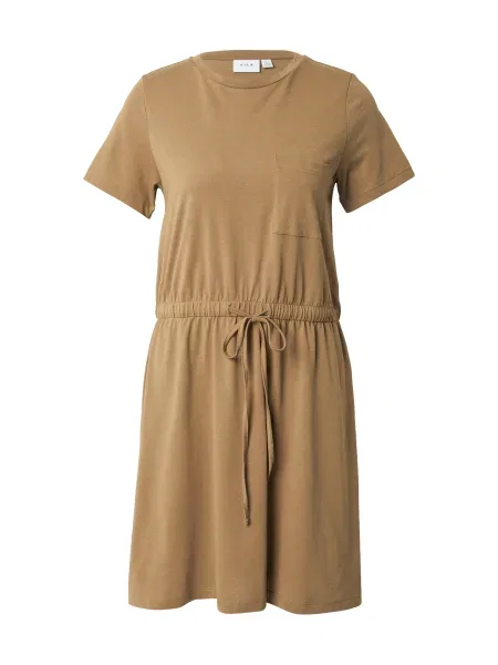 VILA Rochie VIPIA caramel maro