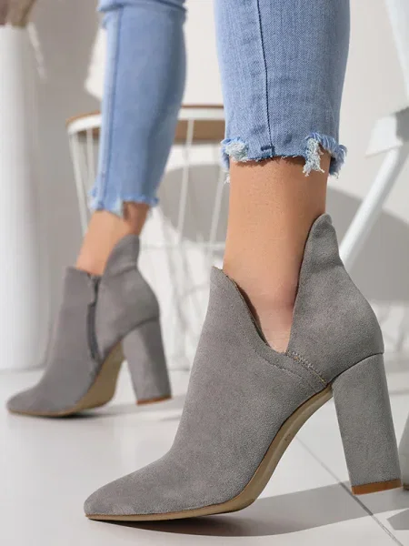 Čevlji do gležnjev Resti siva