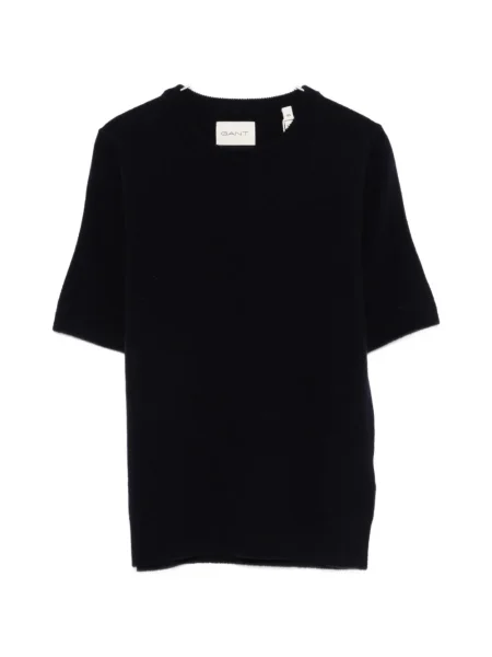 Tricou Gant de lână scurt albastru